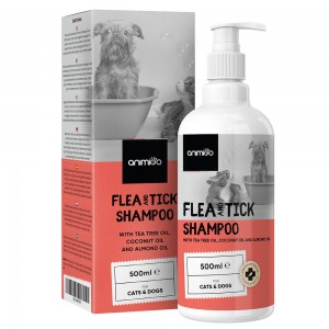 Champú Anti Pulgas y Garrapatas para Perros y Gatos