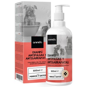 Champú Anti Pulgas y Garrapatas para Perros y Gatos