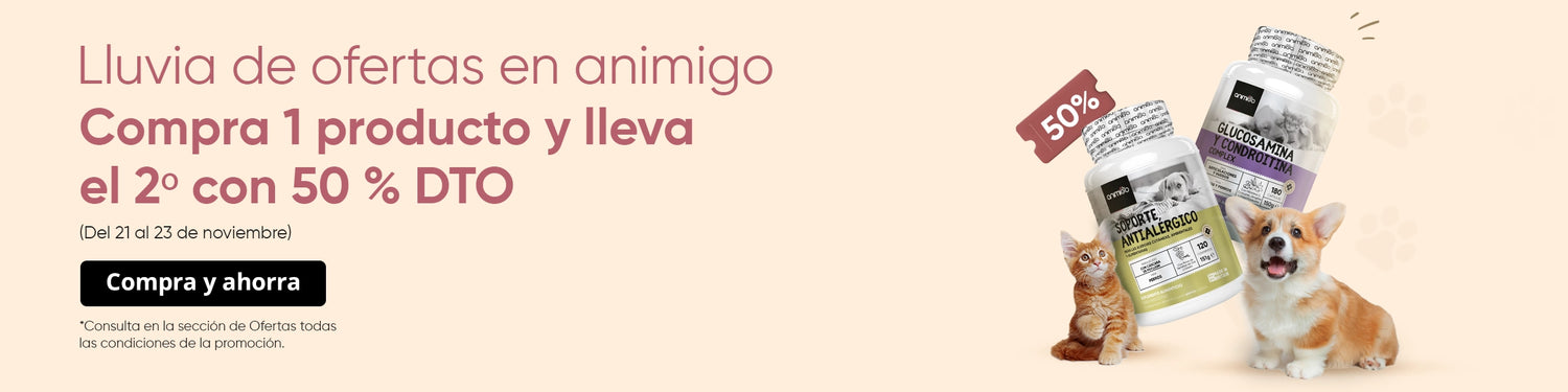 Segunda unidad con 50 % DTO en animigo