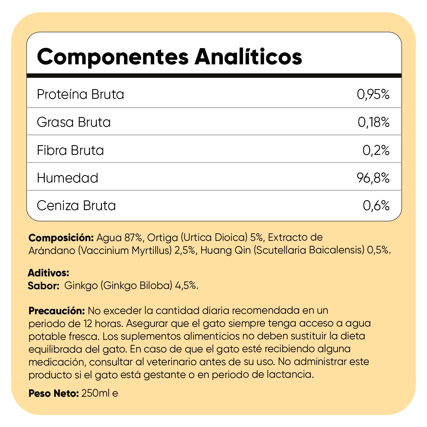 Alivio del picor líquido 250 ml