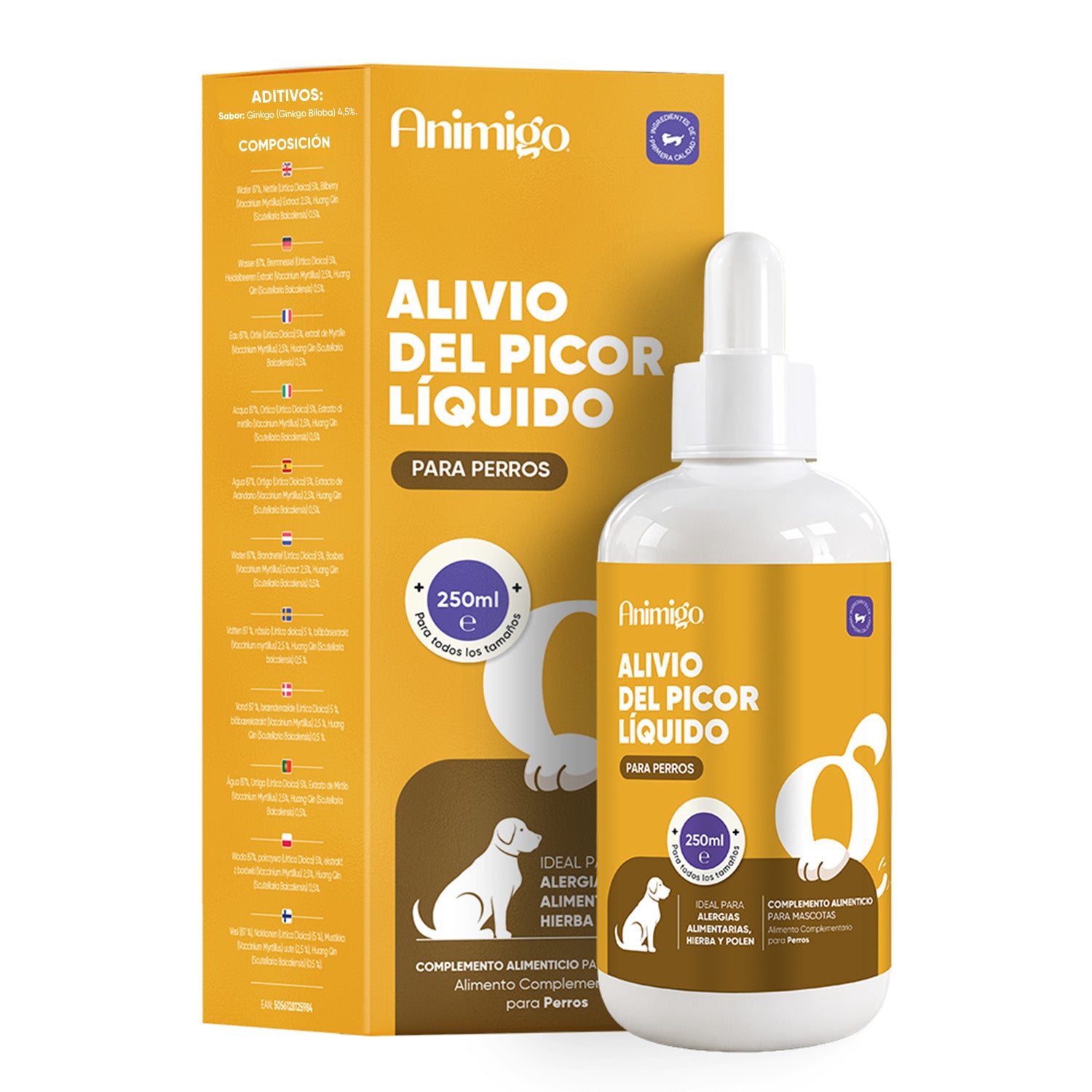 Alivio del picor líquido 250 ml