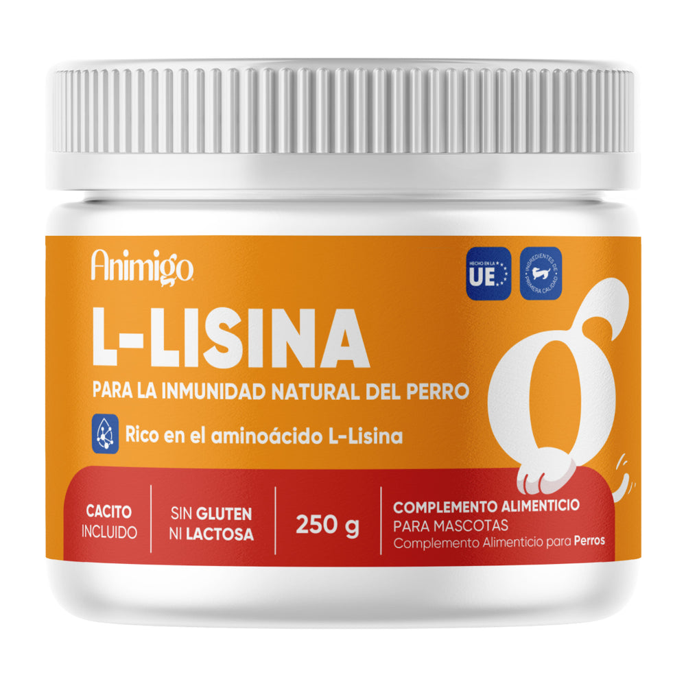L-lisina el polvo para perros 250 g