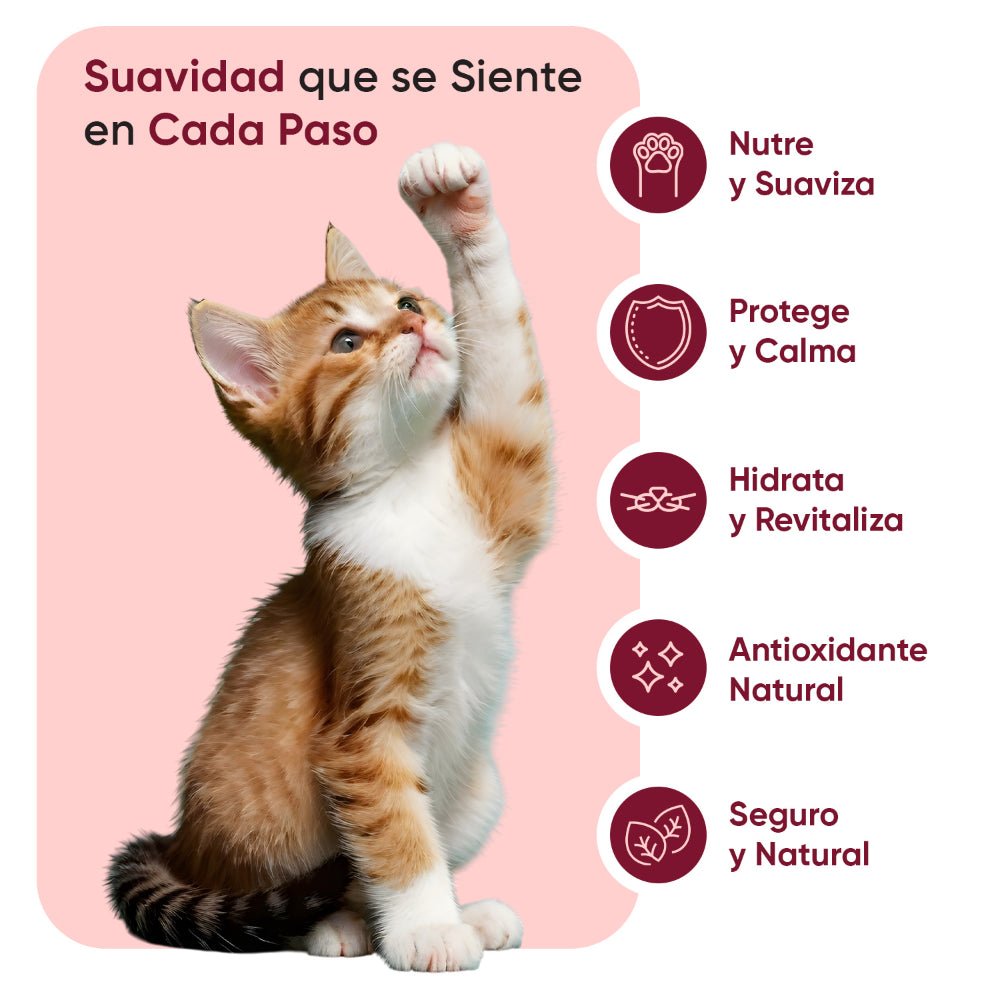 Bálsamo para almohadillas y hocico para gatos 50 ml