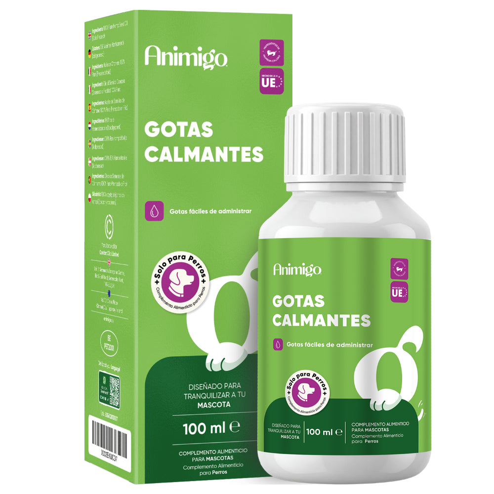 Gotas calmantes para perros 100 ml