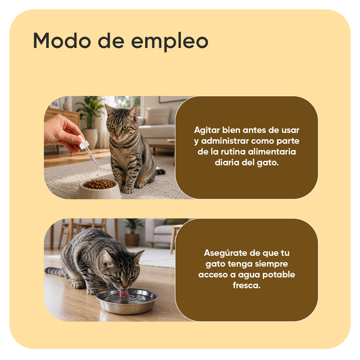 Alivio del picor para gatos líquido 250 ml