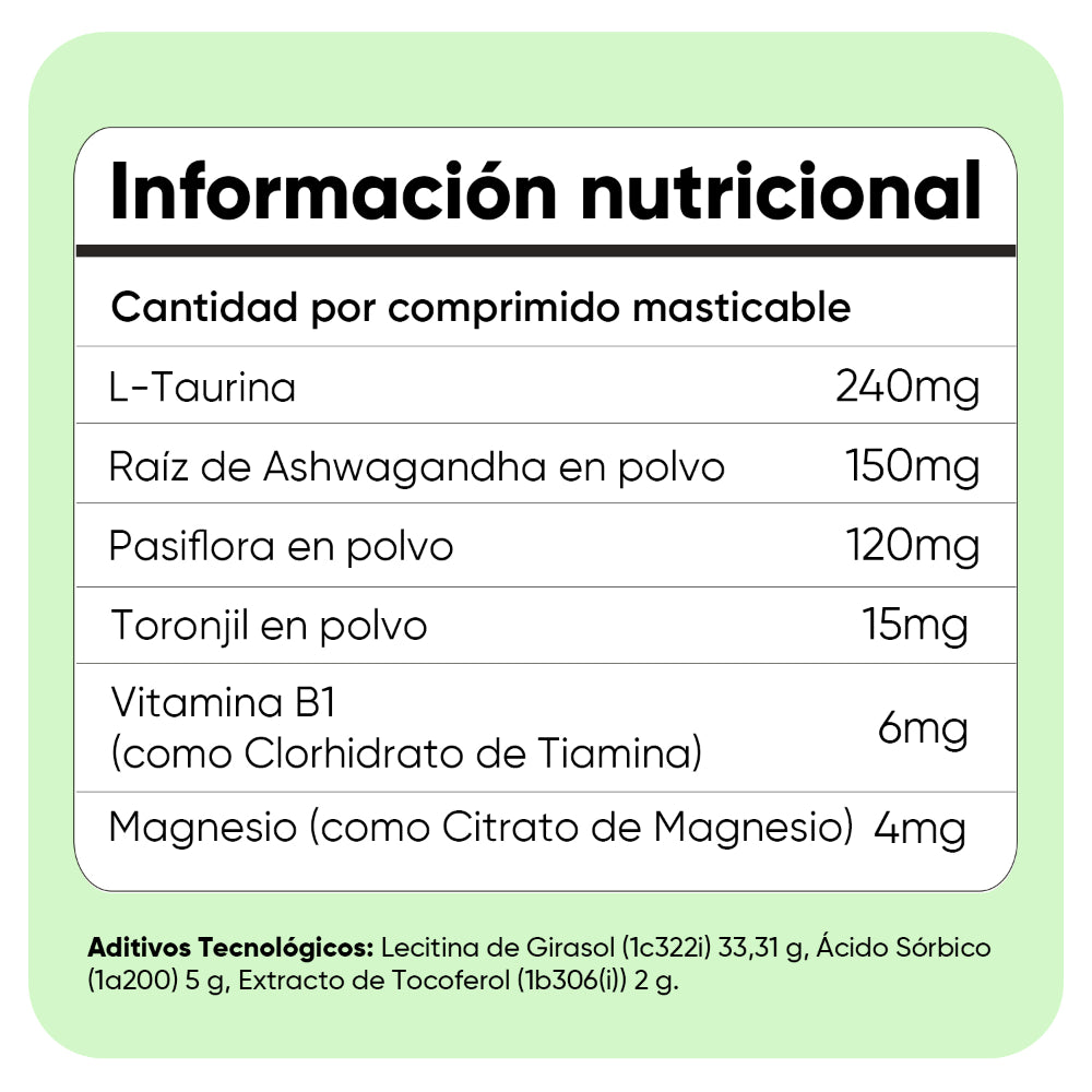 Suplemento calmante para perros: 120 masticables blandos