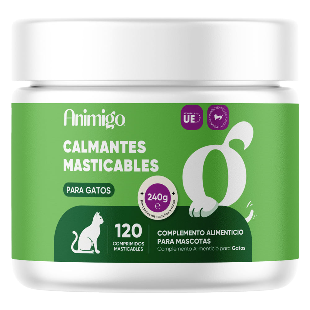 Calmantes masticables para gatos 120