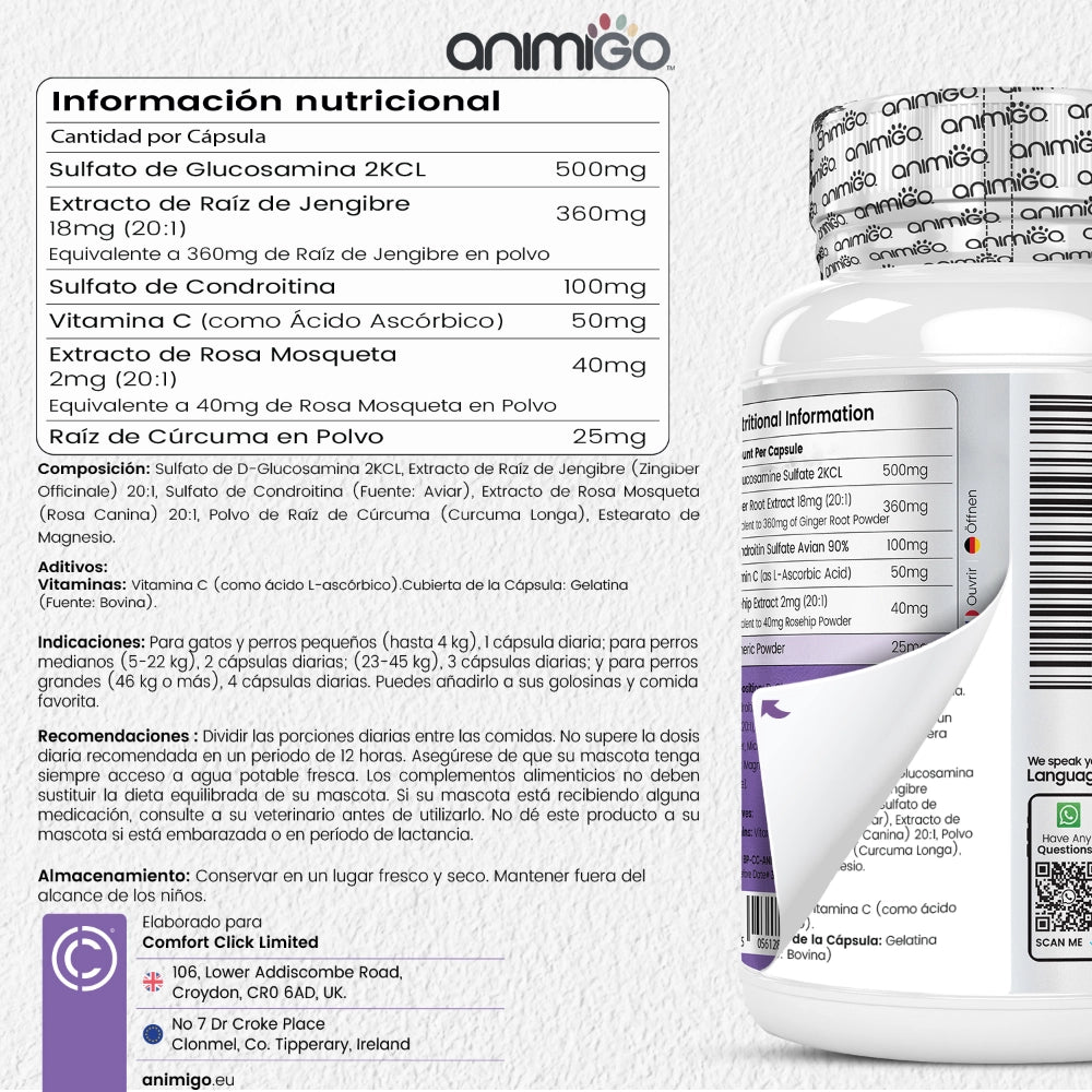 Indicaciones de las cápsulas de glucosamina y condroitina