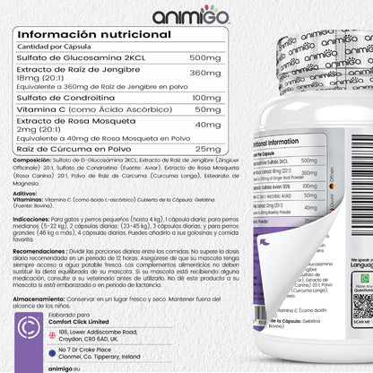 Indicaciones de las cápsulas de glucosamina y condroitina