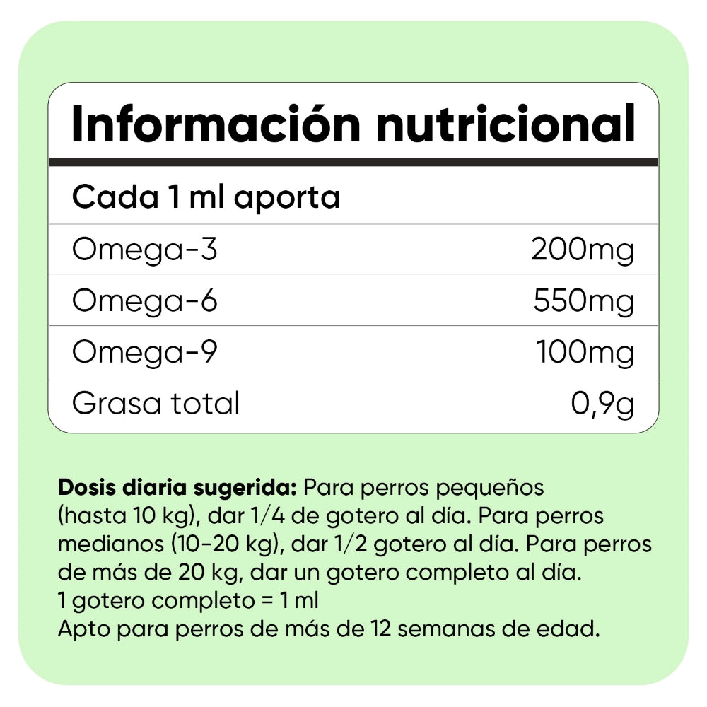 Información nutricional