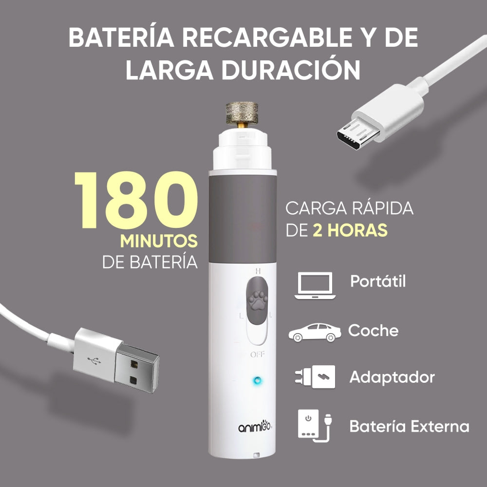 180 minutos de batería